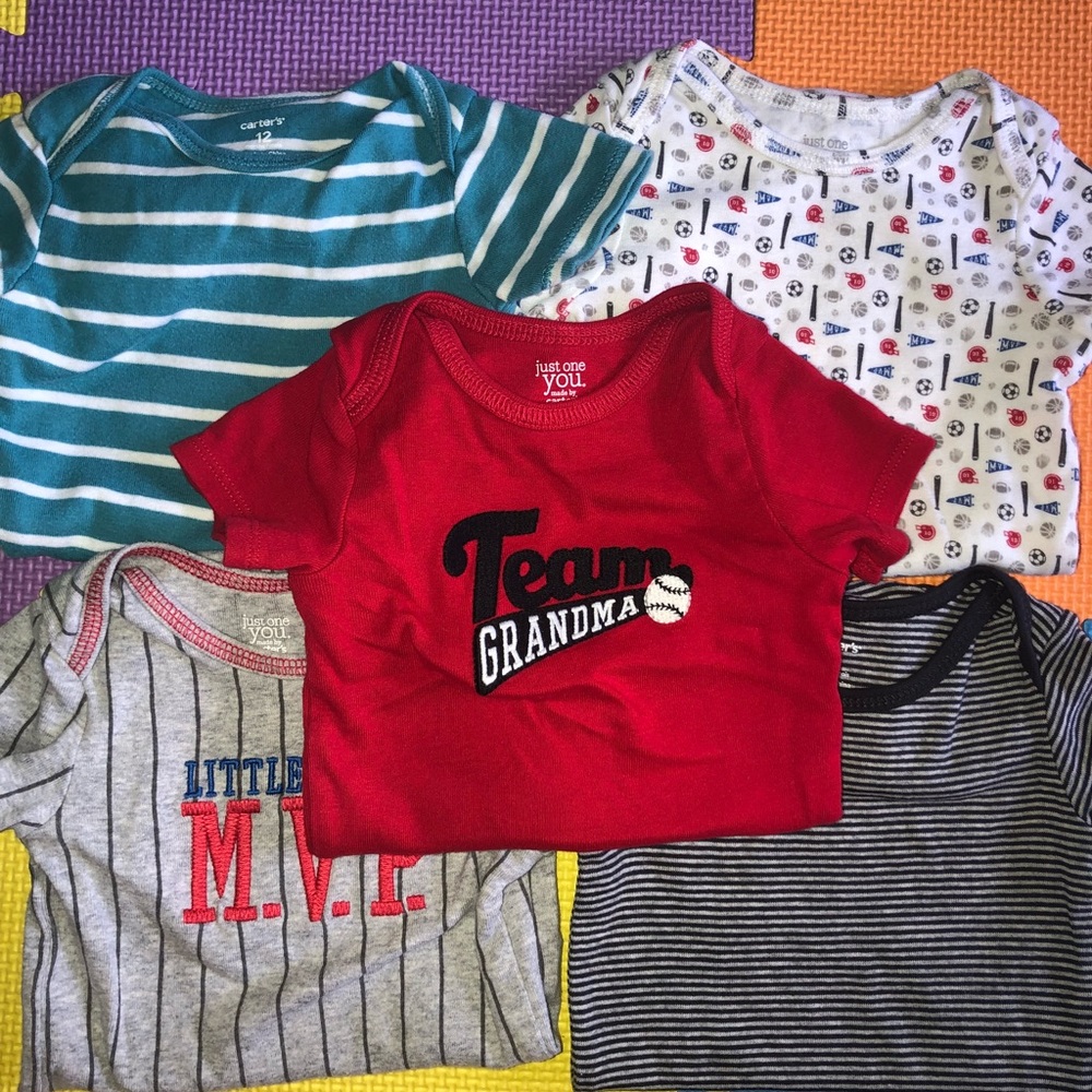 Carter’s Short Sleeve Bodysuit Bundle